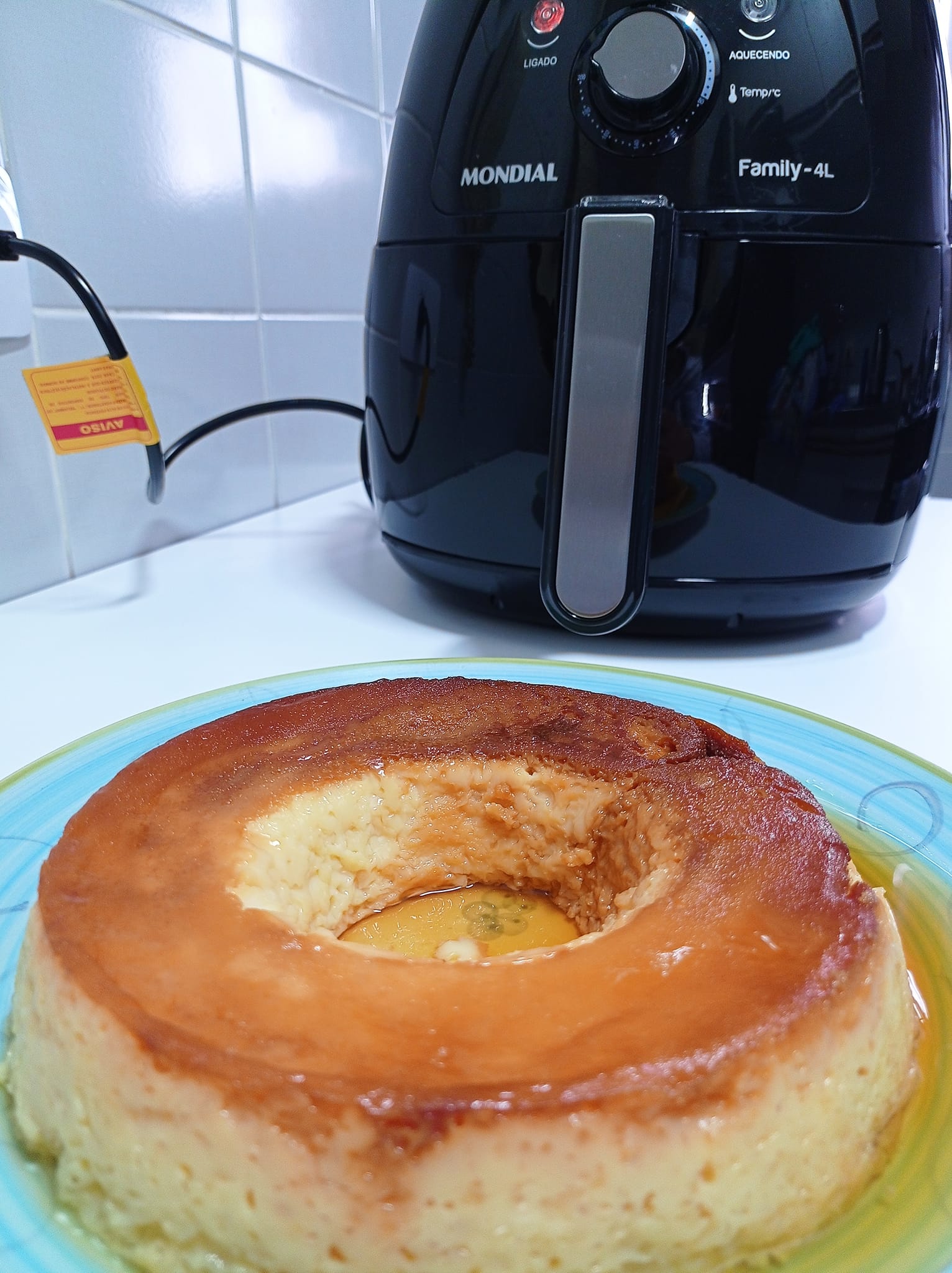 Como Fazer Bolo na Air Fryer Britânia. 